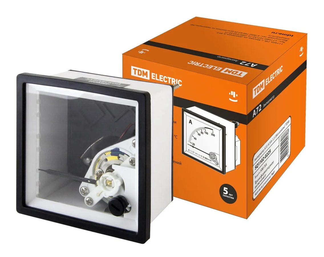 Амперметр А72 TDM TDM ELECTRIC SQ1102-0225