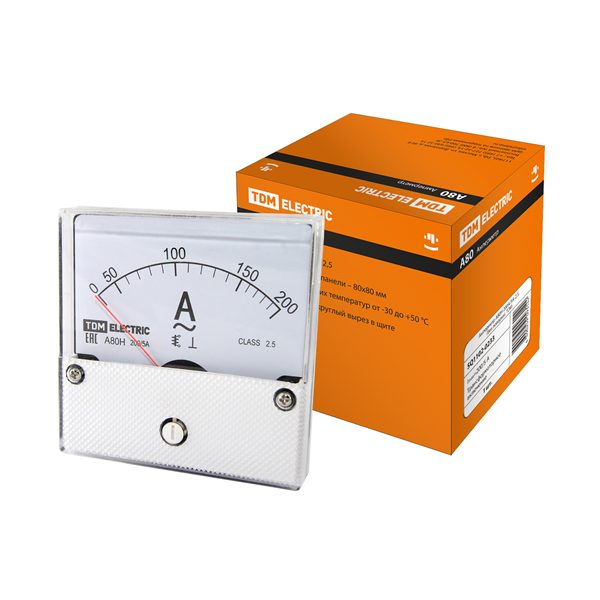Амперметр TDM А80Н TDM ELECTRIC SQ1102-0263