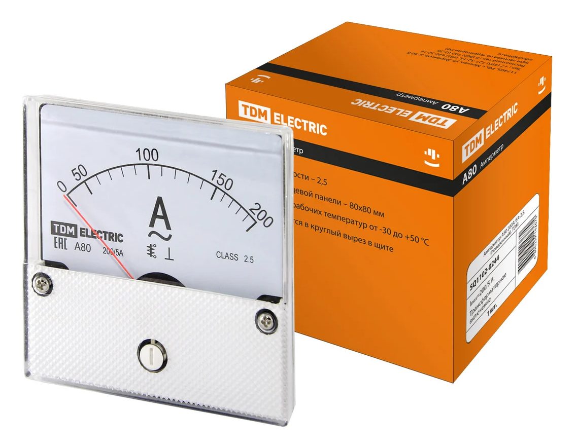 Амперметр TDM А80 TDM ELECTRIC SQ1102-0244