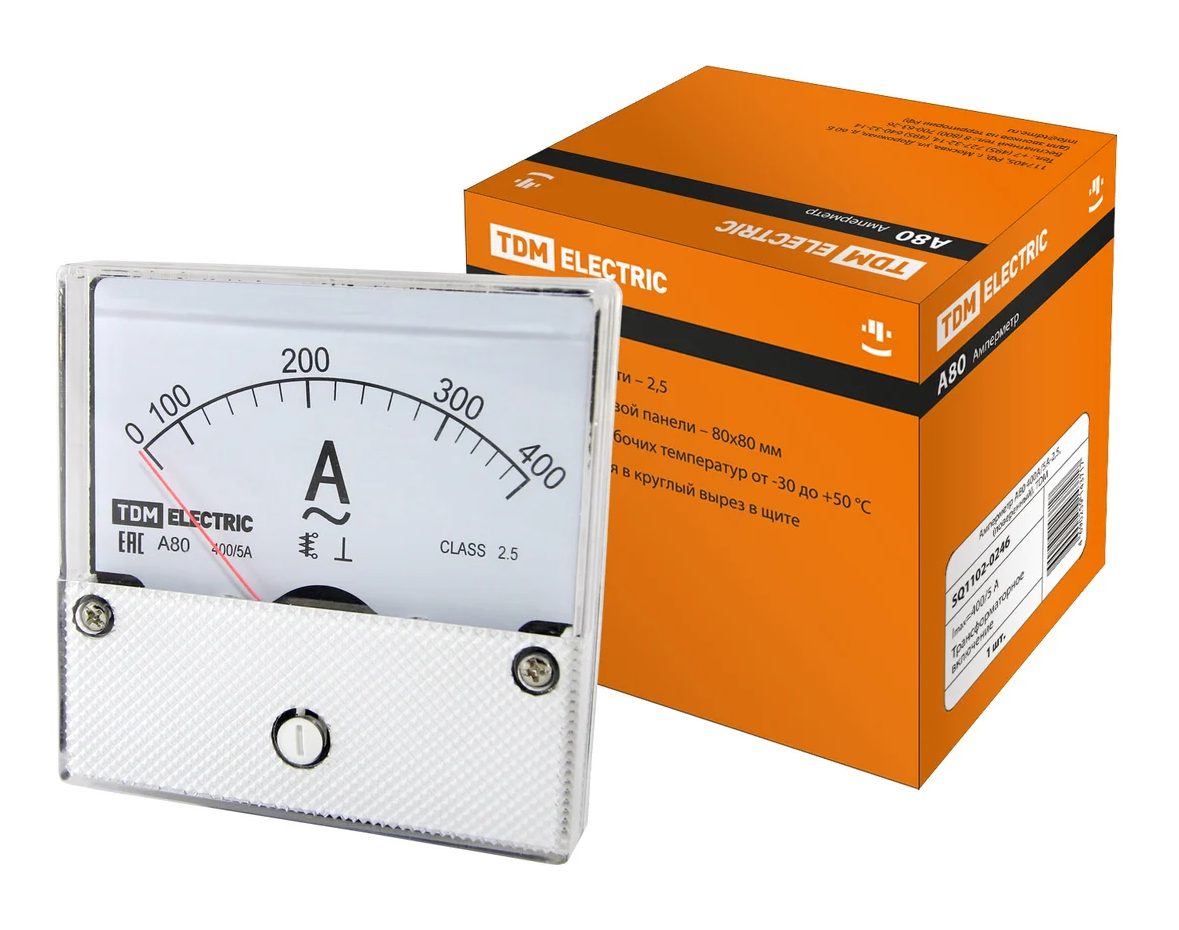 Амперметр TDM А80 TDM ELECTRIC SQ1102-0246
