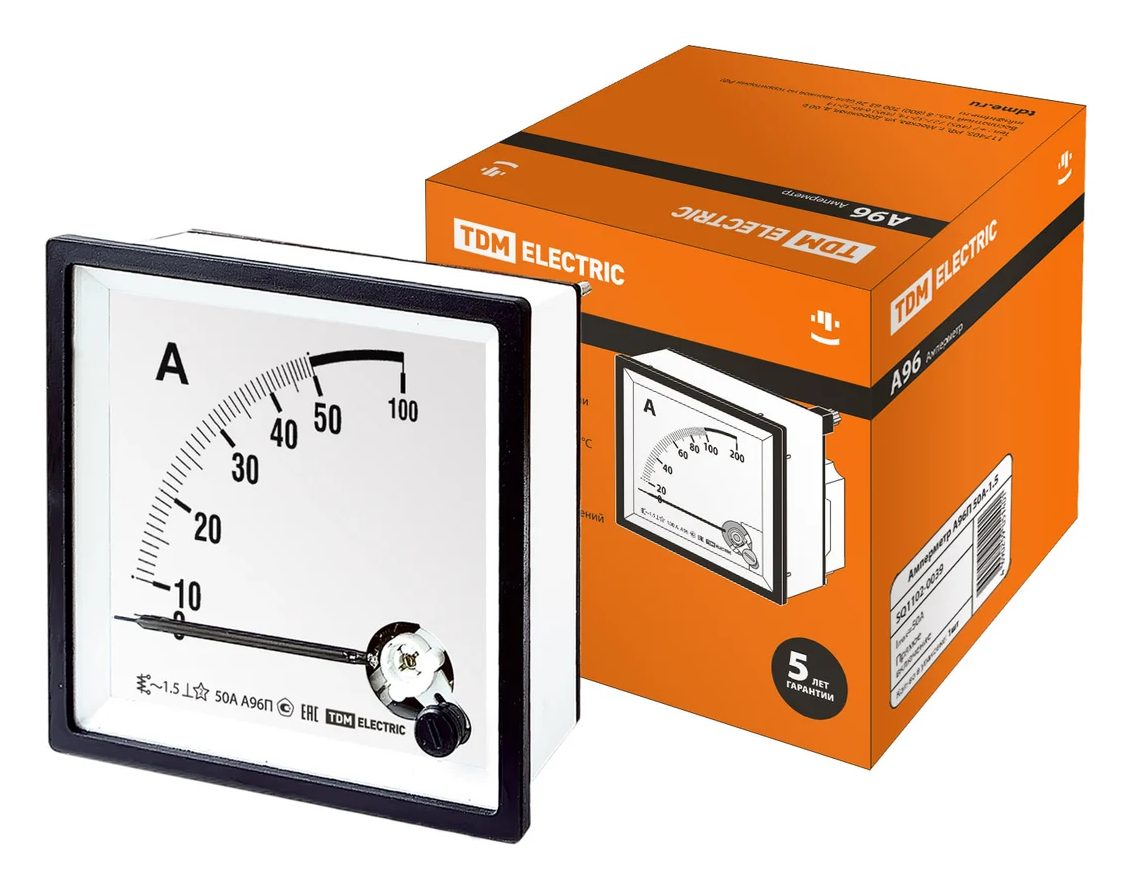 Амперметр TDM А96П TDM ELECTRIC SQ1102-0039