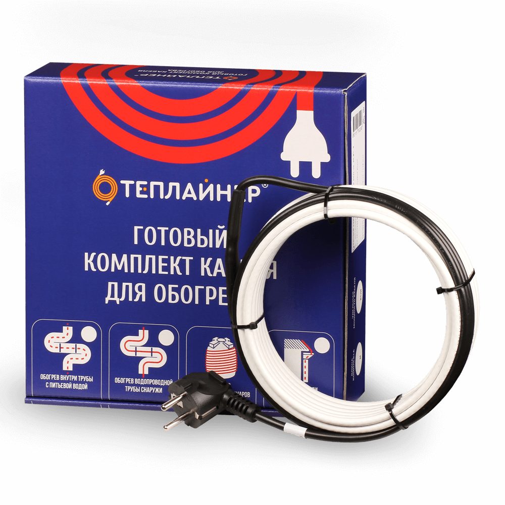 Греющий кабель PRAKTIK Теплайнер КСВ10-0100