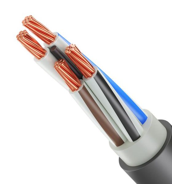 Кабель ВВГнг(А)-LS 4х16 TOKOV ELECTRIC УТ000029819