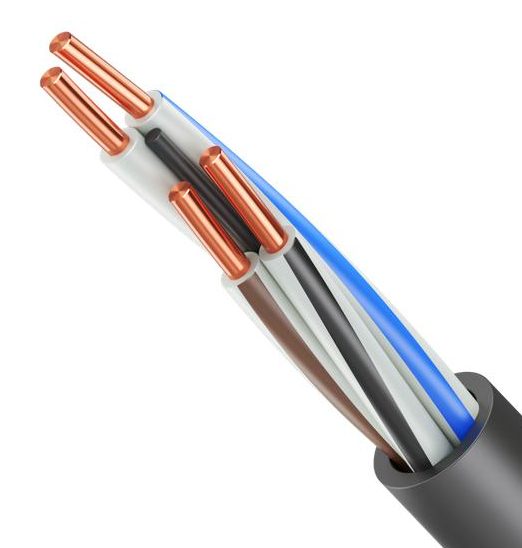 Кабель ВВГнг(А)-LS 4х16 TOKOV ELECTRIC УТ000029818