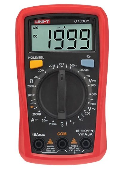 Портативный мультиметр UT33C+ Uni-T 13-0057