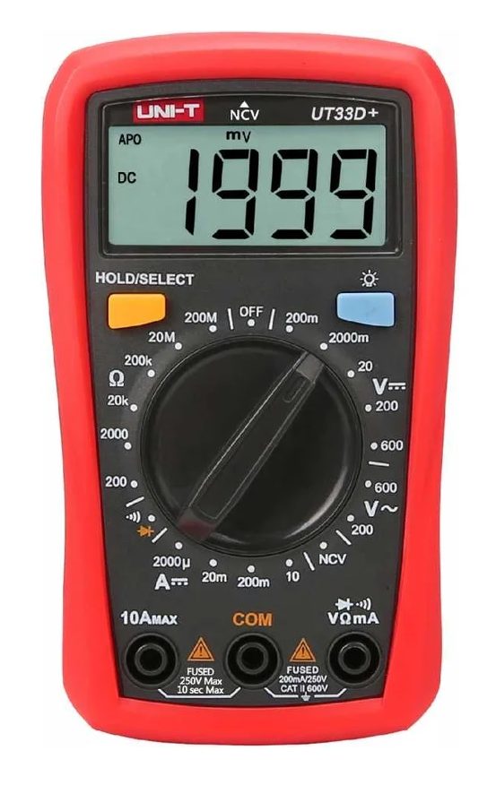 Портативный мультиметр UT33D+ Uni-T 13-0058