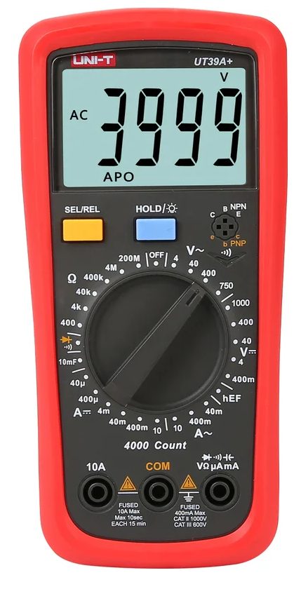 Мультиметр универсальный UT39A+ Uni-T 13-0066