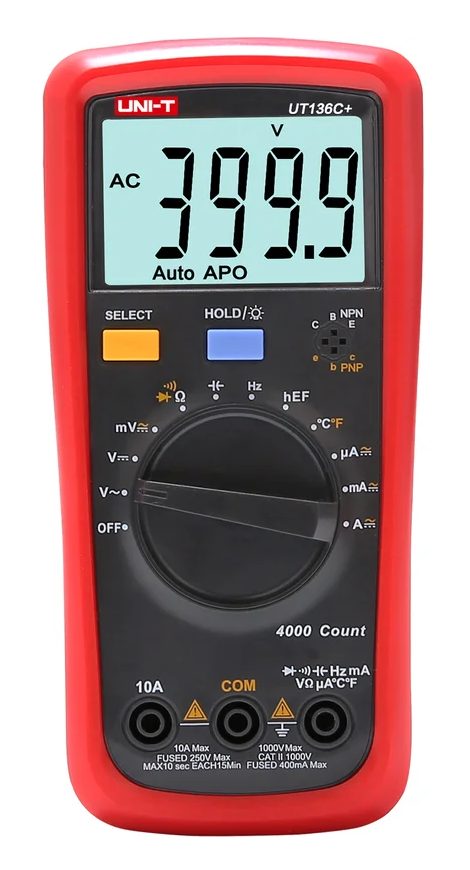 Мультиметр универсальный UT136C+ Uni-T 13-0069