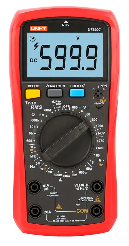 Мультиметр универсальный UT890C Uni-T 13-0070