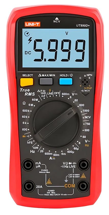 Мультиметр универсальный UT890D+ Uni-T 13-0071