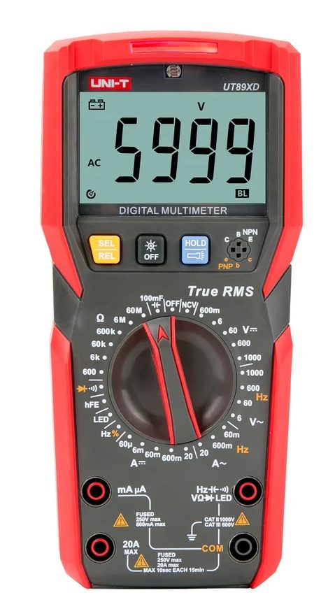 Мультиметр универсальный UT89XD Uni-T 13-0076