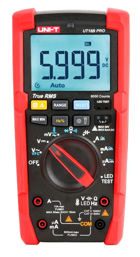 Мультиметр профессиональный UT18B Uni-T 13-0089