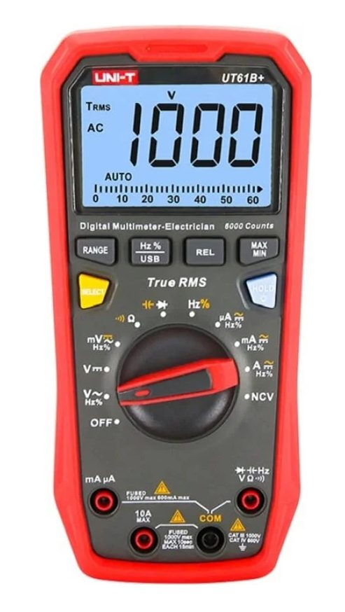 Профессиональный мультиметр UT61B+ Uni-T 13-0092