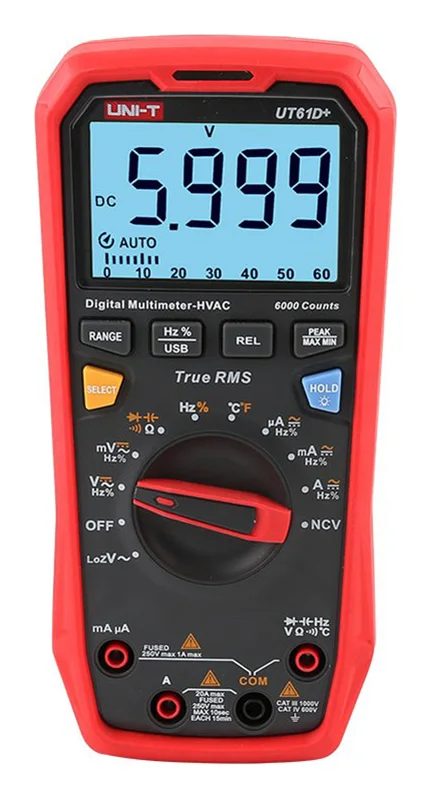 Профессиональный мультиметр UT61D+ Uni-T 13-0093