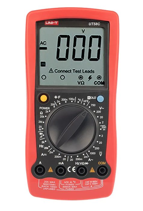 Универсальный мультиметр UT 58C Uni-T 13-1023