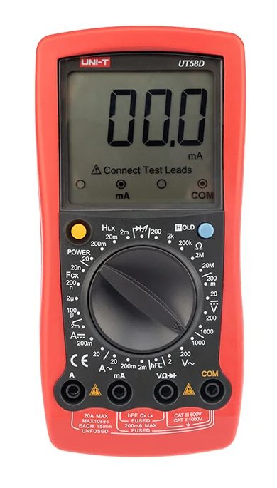 Универсальный мультиметр UT 58D Uni-T 13-1024