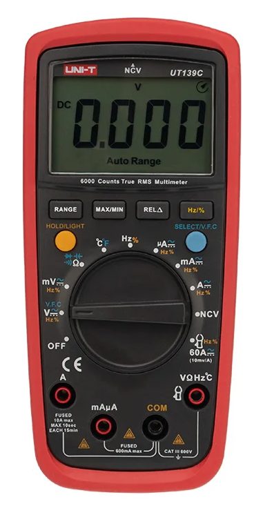 Универсальный мультиметр UT 139С Uni-T 13-1028