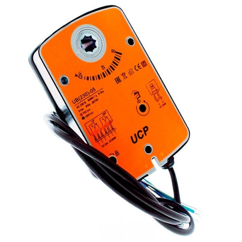 Электропривод с возвратной UCP UB(230)-03T