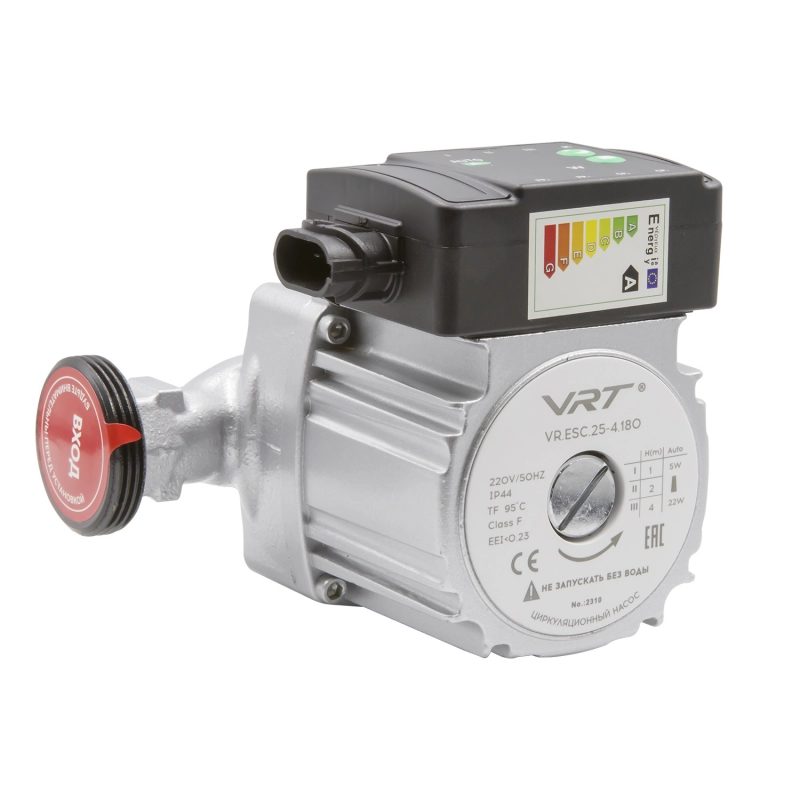 Циркуляционный насос с гайками VRT VR.ESC.25-4.180