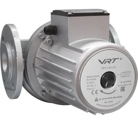 Циркуляционный насос 220В 1.1кВт VRT VR.F.1.40-20