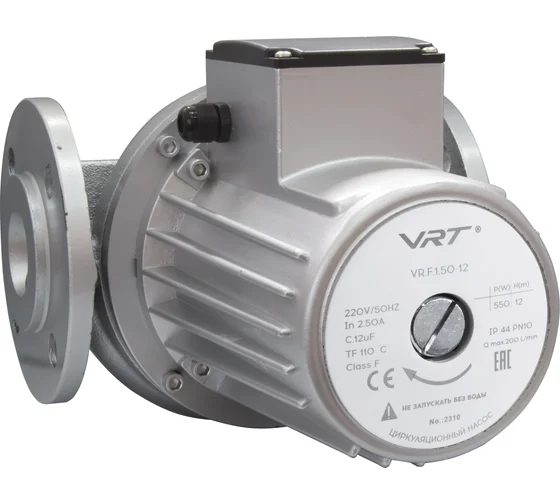 Циркуляционный насос 220В 0.55кВт VRT VR.F.1.50-12