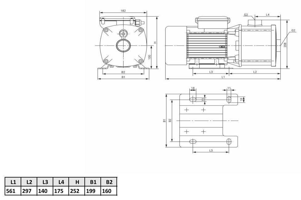 Фото Многоступенчатый насос WELLMIX CMI 20-40T-BQCE (3х380В, 4кВт) 2
