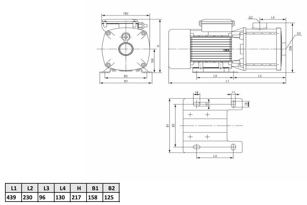 Фото Многоступенчатый насос WELLMIX CMI 20-20T-BQCE (3х380В, 1,85кВт) 2