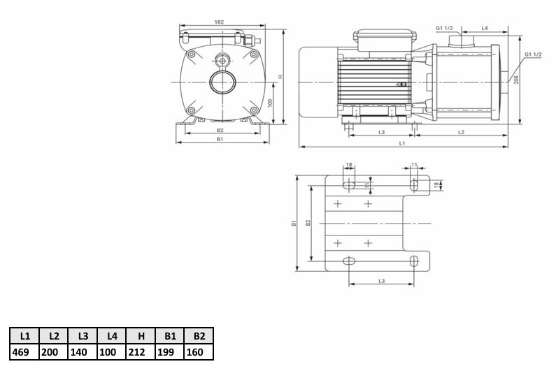 Фото Многоступенчатый насос WELLMIX CMI 12-30T-BQCE (3х380В, 3кВт) 2