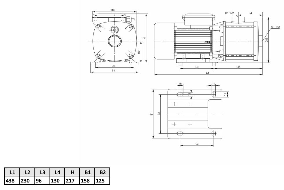 Фото Многоступенчатый насос WELLMIX CMI 8-35T-BQCE (3х380В, 2,2кВт) 2