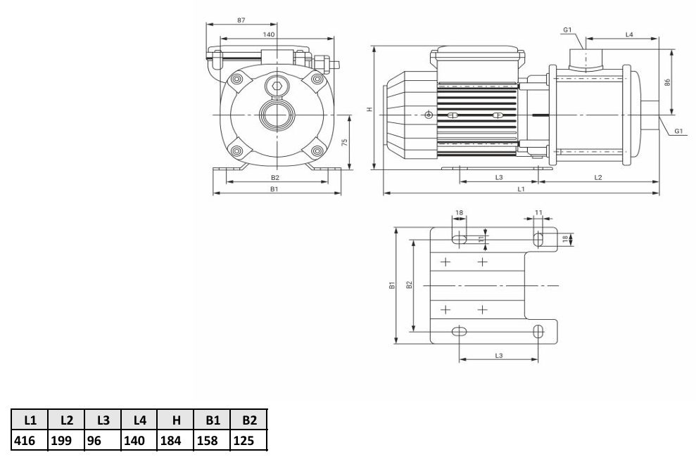 Фото Многоступенчатый насос WELLMIX CMI 2-70-BQCE (1х220В, 1кВт) 2