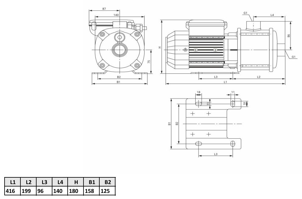 Фото Многоступенчатый насос WELLMIX CMI 2-60-BQCE (1х220В, 0,75кВт) 2