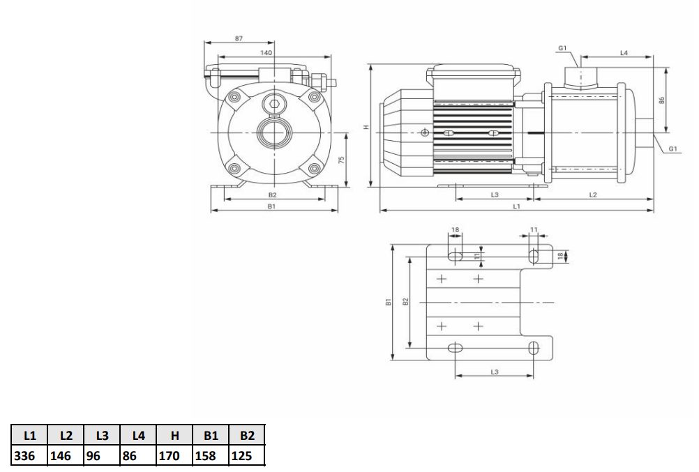 Фото Многоступенчатый насос WELLMIX CMI 2-40-BQCE (1х220В, 0,55кВт) 2