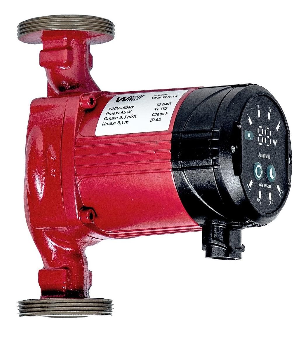 Фото Циркуляционный насос WELLMIX WRE 32/60-180 N (корпус - нерж.сталь) 1