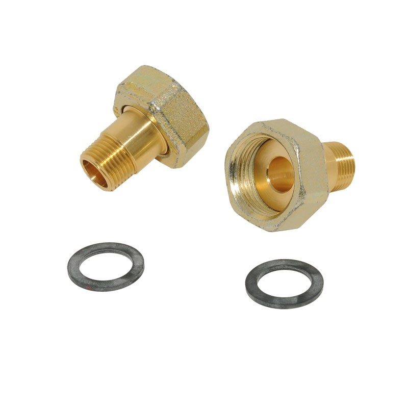 Гайки R1/2" x R1" MS (для насосов Wilo 112047092