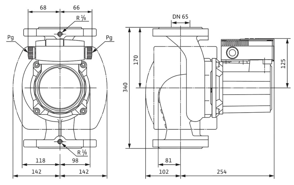 Фото Насос Wilo TOP-S 65/13 DM PN6/10 2