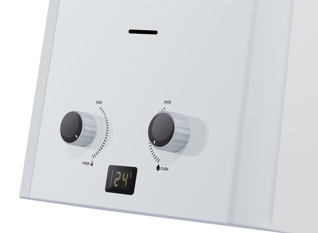 Фото Колонка газовая Zanussi GWH 6 Fonte LPG 2