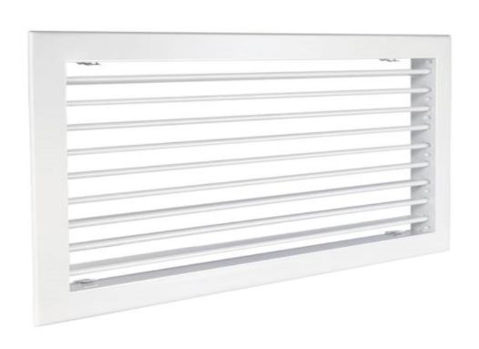 Настенная однорядная решетка Zilon 1 WA 800*200