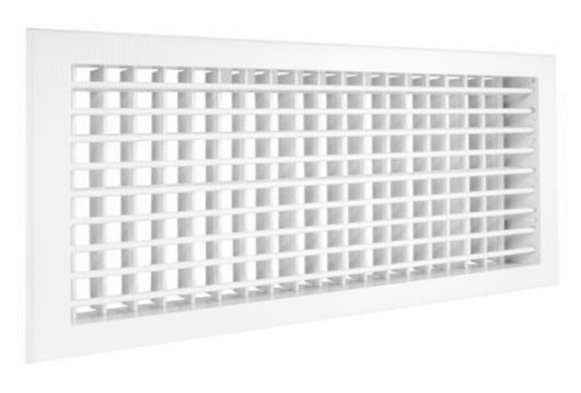 Настенная двурядная решетка Zilon 2 WA 700*200