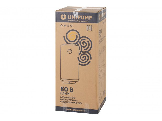 Фото Водонагреватель накопительного типа Unipump СЛИМ 80 В 3