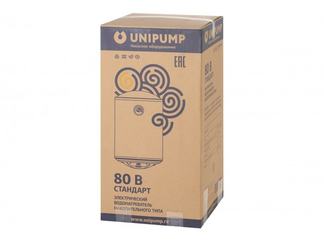 Фото Водонагреватель накопительного типа Unipump СТАНДАРТ 80 В 1