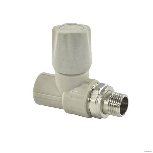 Клапан прямой PP-R Дн20х1/2" НР Valfex 1014620012Г