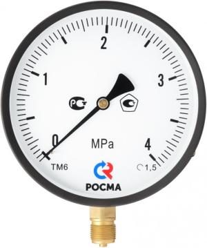 Фото Манометр Экомера радиальный МД02 0-1,6МПа Дк100 М20х1,5 1