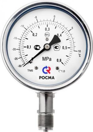 Фото Мановакуумметры Росма ТМВ-520Р.00(-0,1-0,5MPa)G1/2.1,0 7