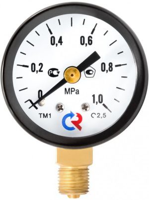 Фото Мановакуумметр Росма ТМВ-110Р.00(-0,1-0,15MPa)M10x1.2,5 4