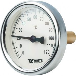 Фото Термометр б/м Watts T 63/50 -50 +50*С (F+R801) (0301057) 1