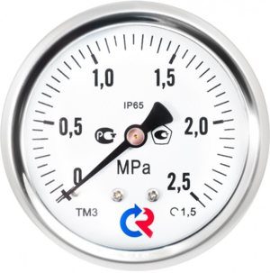 Фото Мановакуумметры Росма ТМВ-320Т.00(-0,1-0,5MPa)M12x1,5.1,5 5