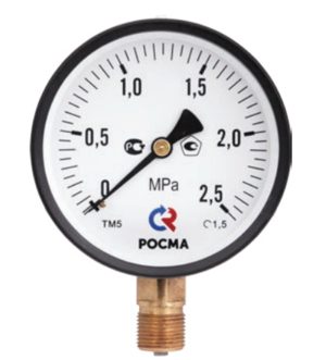 Фото Мановакуумметр Росма ТМВ-310Р.00(-0,1-0,9MPa)G1/4.2,5 7