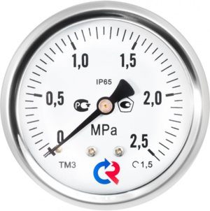 Фото Мановакуумметр Росма ТМВ-321Т.00(-0,1-0,15MPa)G1/4.1,5 8